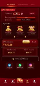 360INR Game app interface and latest Android APK